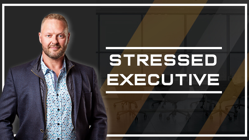 Stressed Executive